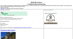 Desktop Screenshot of bellevilleks.com