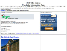 Tablet Screenshot of bellevilleks.com